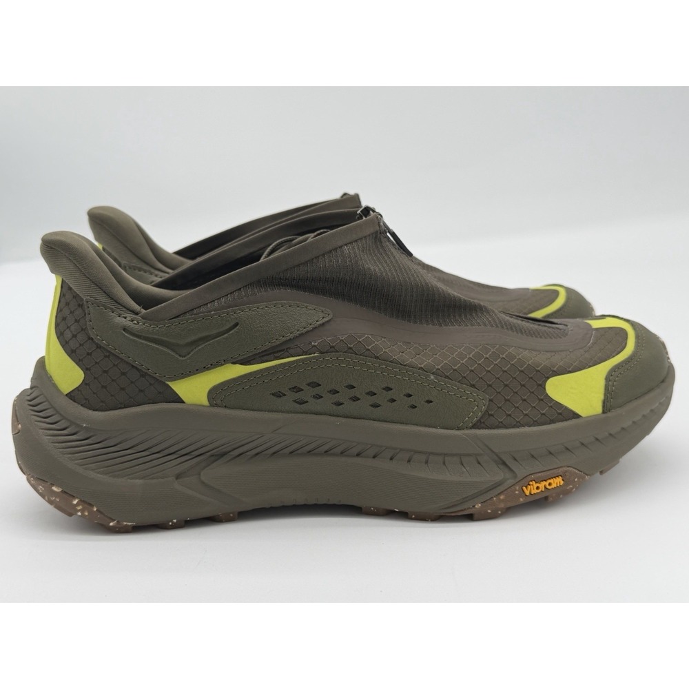 Men's Size 11.5 - Hoka One One Project Transport Oilve Green 1162850 DTQ Shoes